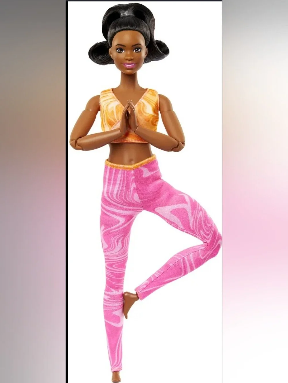 Barbie Made-to-move Brunette Doll